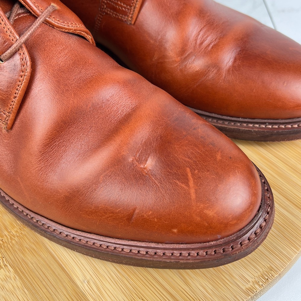 Florsheim x Duckie Brown Mens Size 11 D Brown Leather Lace Up Boots 19140 - Picture 5 of 14